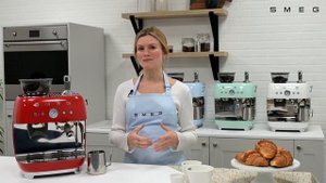 Introducing the Smeg Espresso Coffee Machine with Grinder | EGF03