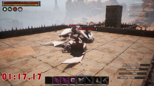 CONAN EXILES RELIC HUNTER TREASURE SEEKER THRALL DAMAGE TEST (FIGHTER ...