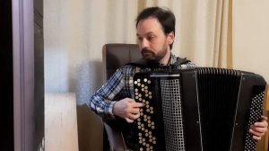 Работа над гаммой на баяне