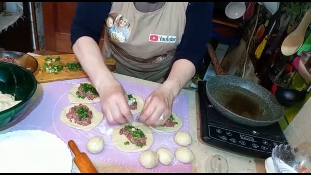 ТЕСТО КАК ПУХ,МНОГО ВКУСНОЙ НАЧИНКИ,...ПИРОЖКИ ОТ МАМЫ ИЗ МОЕГО ДЕТСТВА....