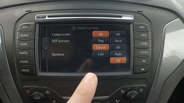 How to Enter and Manage Radio Equalizer in Ford Mondeo IV ( 2007 - 2014 ) смотреть онлайн