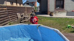 Как выбрать Каркасный бассейн. Как сохранить воду в бассейне чистой. Аквадискотека 2