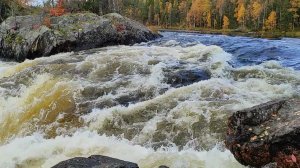 Карелия. Водопад Киваккакоски