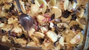 КАРТОШКА С ГРИБАМИ В ДУХОВКЕ