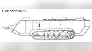 Saint-Chamond - Précurseur des canons d'assaut