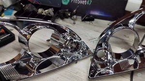 Chevrolet Lacetti собираем фары с Bi led