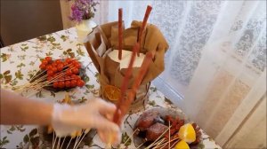 МК мужской букет из колбасы и сыра