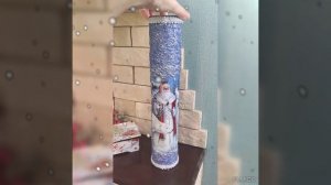 Декупаж бутылки.mp4