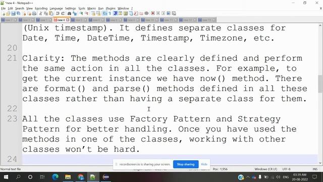 DATE & TIME API: Introduction Java Date Time API | Java 8 Version