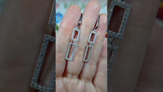 Серебряные серьги