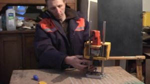 стойка для дрели из фрезера