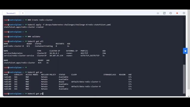 Kodekloud Kubernetes Challenge 4 solution | Build highly available Redis Cluster | PersistentVolume смотреть онлайн