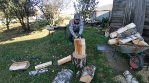 Тест обзор колун fiskars x17 + HardFamilyFitness