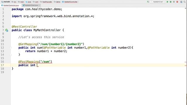 Access a RESTful service using RestTemplate смотреть онлайн
