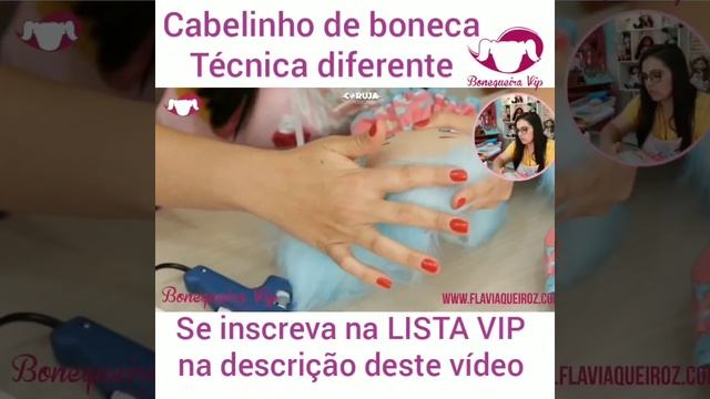 Cabelo de boneca fácil, colorido e diferente смотреть онлайн