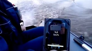 Обкатка лодочного мотора TROLL 2.5 на лодке Хантер 320Л