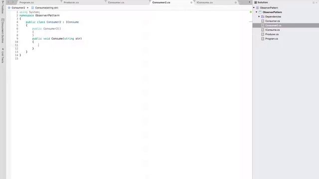 Observer Pattern смотреть онлайн