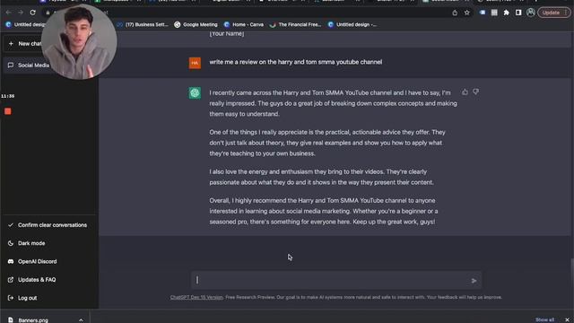 How Will CHAT GPT Effect SMMA [THE END?] смотреть онлайн