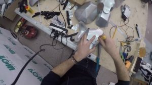 Часть 4. Соединяем детали в целый костюм железного человека.