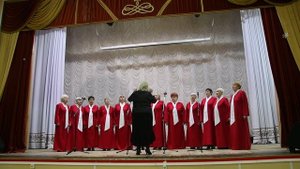 Хор ветеранов "Бабаевские зори". Песня "Костёр памяти".