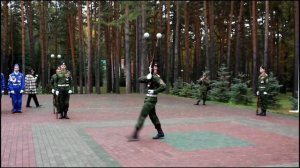 Знаменная группа ДЮВС школа «Отчизна» г.о. Новокуйбышевска