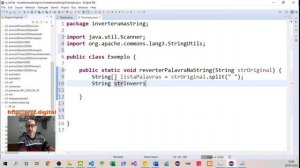 Java - Inverter palavras de uma string (2020.07.30)