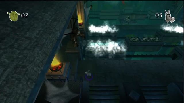 Shrek the Third - Catacombs Leap Multiplayer смотреть онлайн