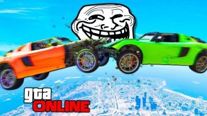 БУЛКИН ЗАТРОЛЛЕН! РАЗБИЛИ LAMBORGHINI НА ПАРНОМ АЗИАТСКОМ ПАРКУРУ ПО СПИРАЛЯМ В GTA 5 ONLINE