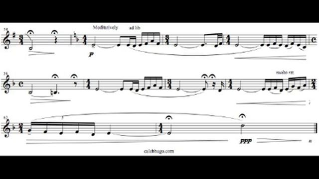 Saxophone Solo - Vagrant Contemplation - Caleb Hugo смотреть онлайн