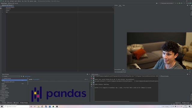Setting up Python and Pycharm, and importing your data! (Part 1 w/Python made easy.)