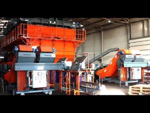 Линия калибровки и упаковки картофеля