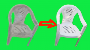 Как отчистить пластиковые стулья от въевшейся грязи?