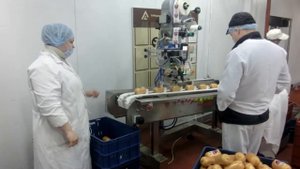 АЭК-60 Нанесение этикетки на колбасные изделия