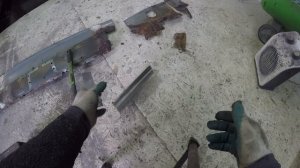 БМВ 7 (Е 38).замена порога.