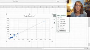 Find a Linear Regression in Excel with the Equation and R^2