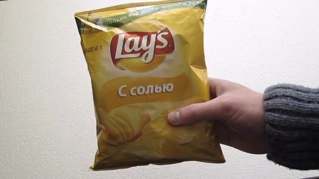 Обзор чипсов Lays C солью