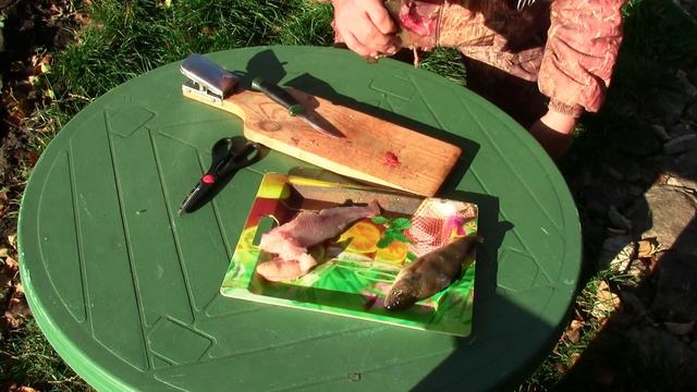 Легкий способ чистки окуня смотреть онлайн