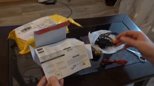 Камера заднего вида для NISSAN, распаковка c Aliexpress