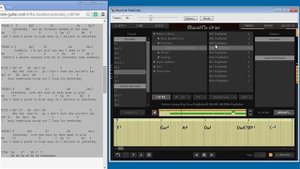 RealGuitar 4. Song Mode