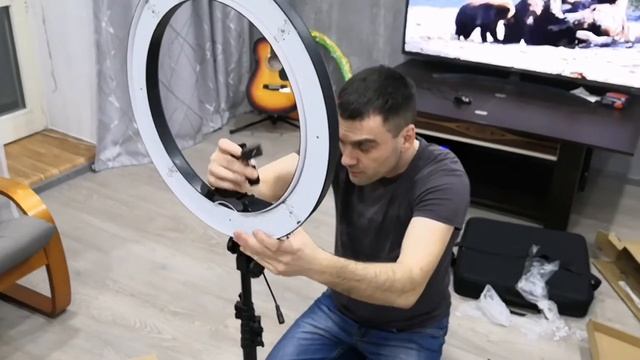 Кольцевая лампа с aliexpress