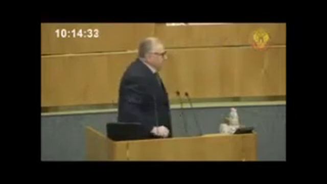 Жирик: "Это ты блевотина Сосветский Союз развалил!"