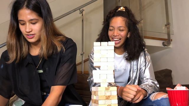 BOOZY TRUTH OR DARE JENGA ft. Jules Samonte PART 1 | Pauline "Ponggay" Gaston смотреть онлайн