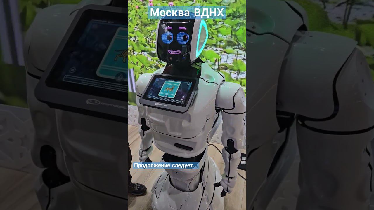 ВДНХ робот Моня #пешкомпомиру #пешкомпогороду #пешкомпороссии #пешкомпомоскве #ВДНХ
