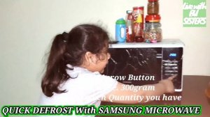 Samsung Microwave Quick Defrost