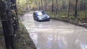 Шевроле Нива на бездорожье
