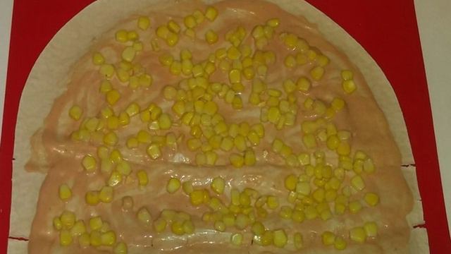 Овощная шаурма с плавленым сыром