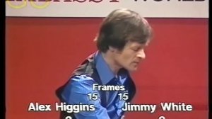 Alex Higgins v Jimmy White SF 1982 World Championship