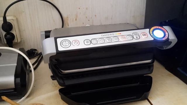 Моя новая техника: умный гриль Tefal,видео обзор.