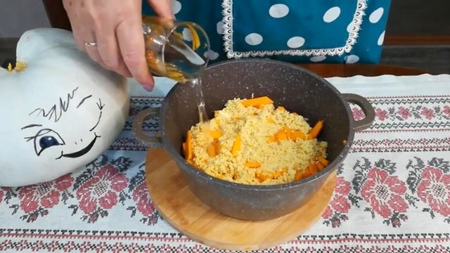 Пшенная каша с тыквой на молоке // Вкус моего детства