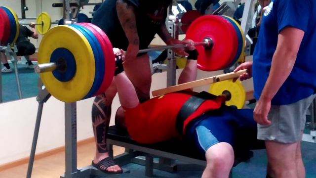 Пауэрлифтинг жим 235 кг вторая попытка первая тренеровка смотреть онлайн